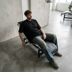 OFFSEN. — Oversized Tee / Black