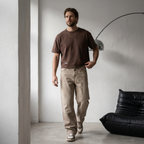 Essential Boxy Tee / Brown
