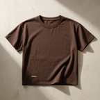 Essential Boxy Tee / Brown
