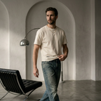 IVORY BOXY TEE