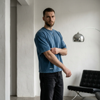 Vintage Denim Boxy Tee