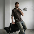 OFFSEN. — Oversized Tee / Brown