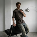 OFFSEN. — Oversized Tee / Brown