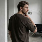 OFFSEN. — Oversized Tee / Brown