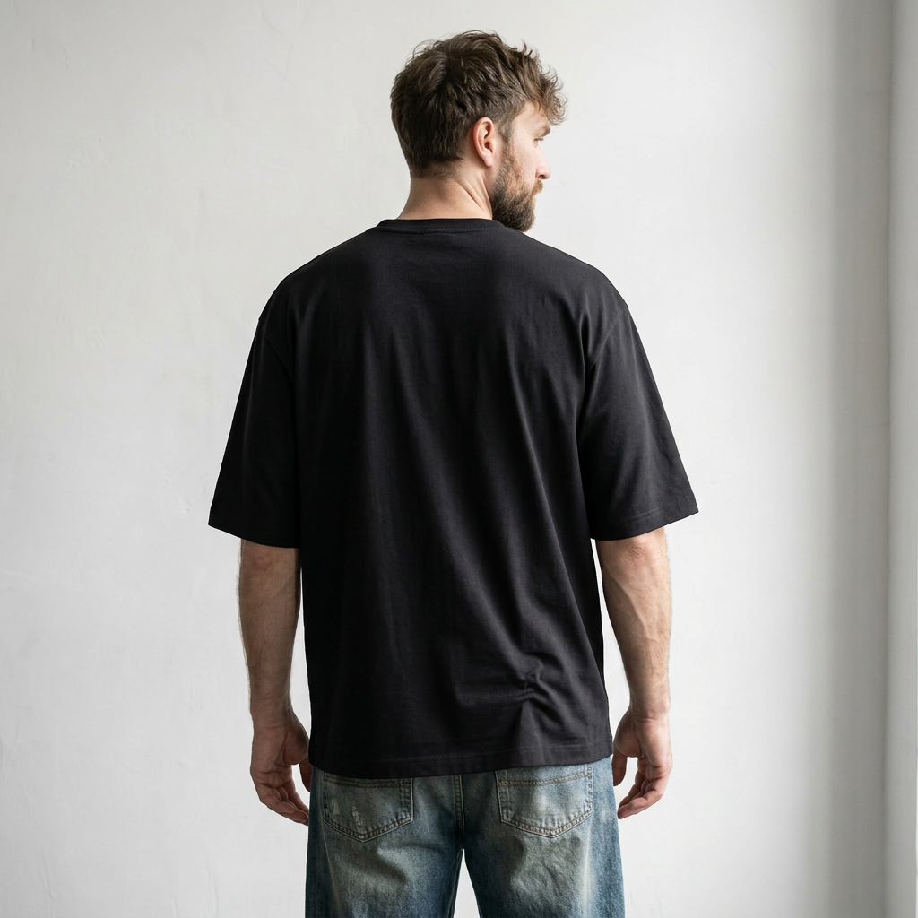 OFFSEN. — Oversized Tee / Black