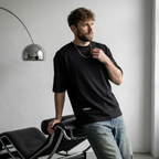 OFFSEN. — Oversized Tee / Black