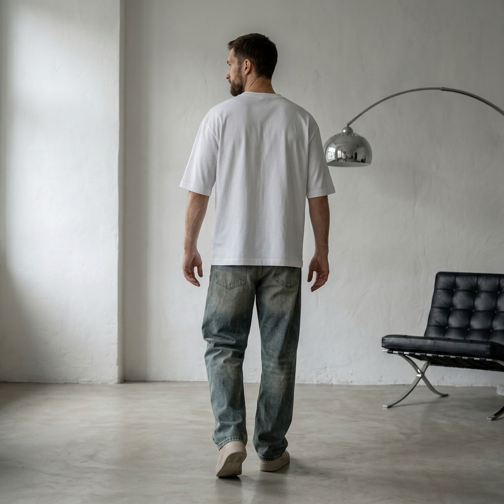 IVORY OVERSIZED TEE