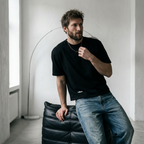 Essential Boxy Tee / Black