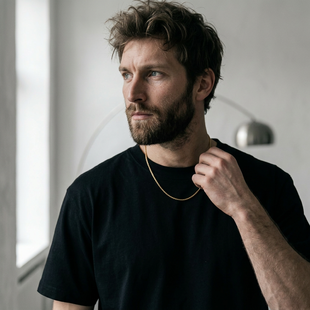Essential Boxy Tee / Black